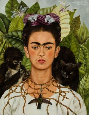 Piece of art by Frida Kahlo