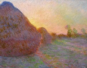Piece of art by Claude Monet