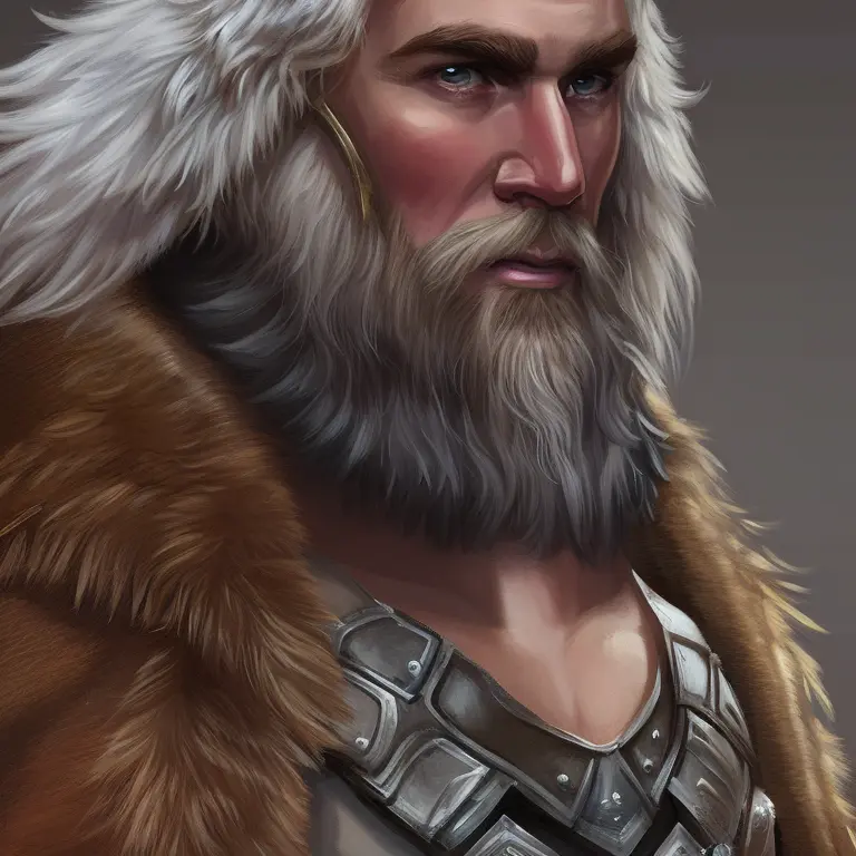 Image example of Barbarian Character Portrait
