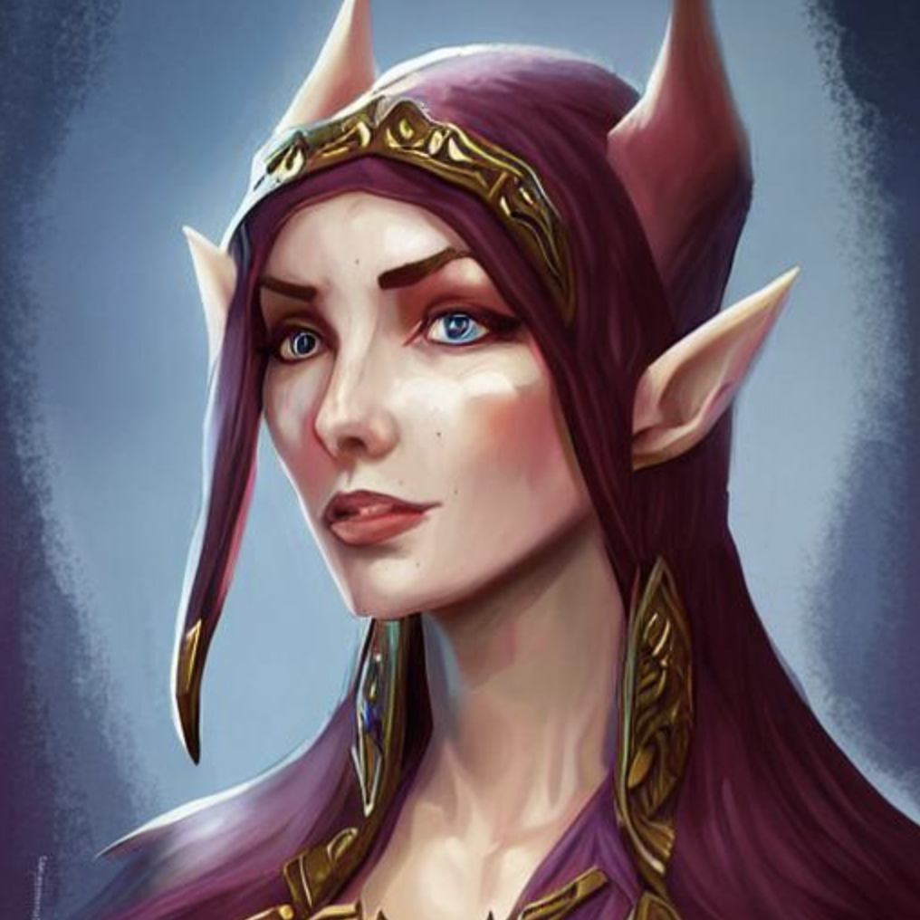 Image example of Mage Character Portrait